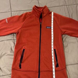 Patagonia Burnt Orange Full-Zip Jacket